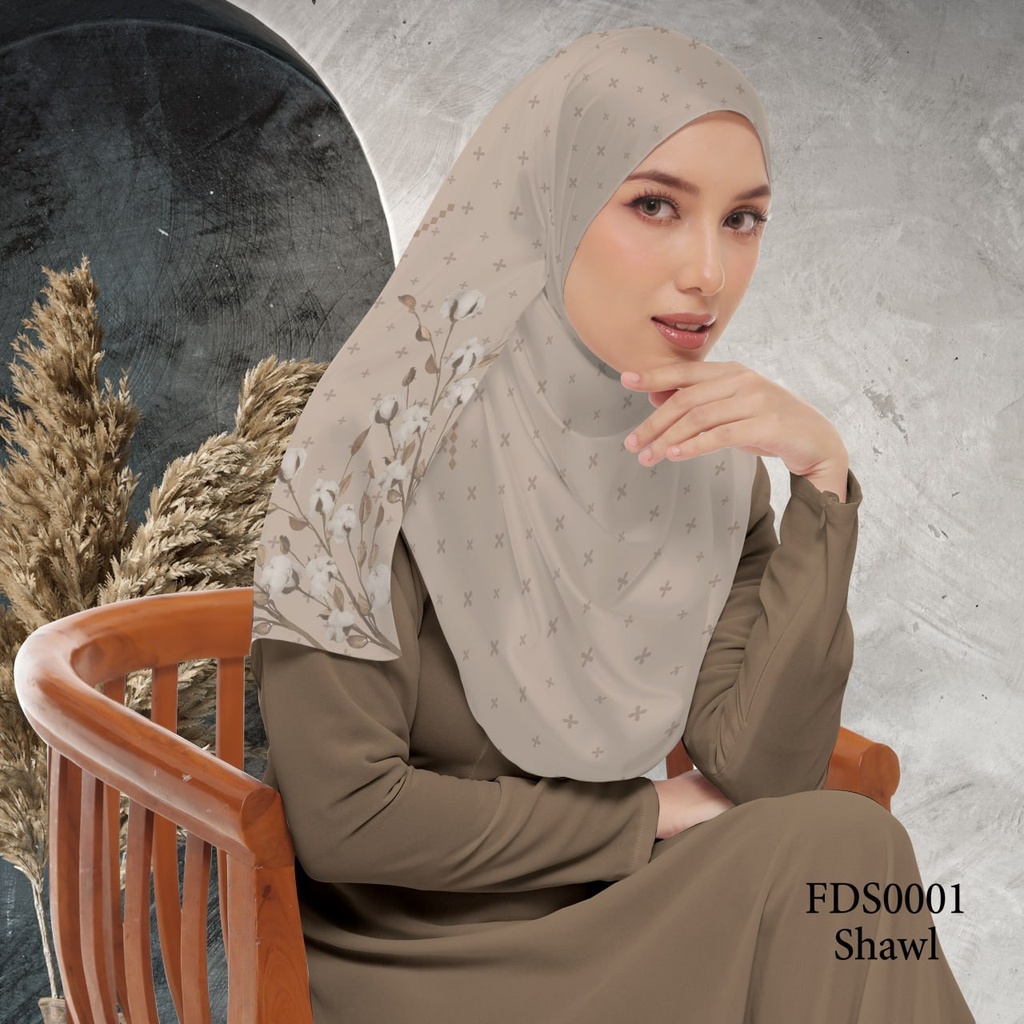 Tudung Shawl in FDS0001