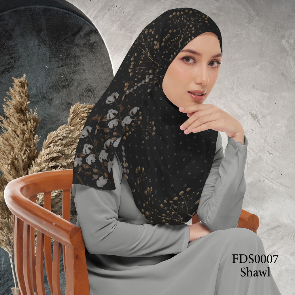 Tudung Shawl in FDS0007