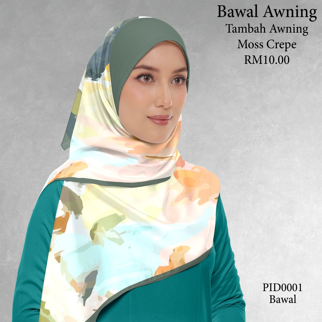 Tudung Bawal (Square Hijab) in PID0001