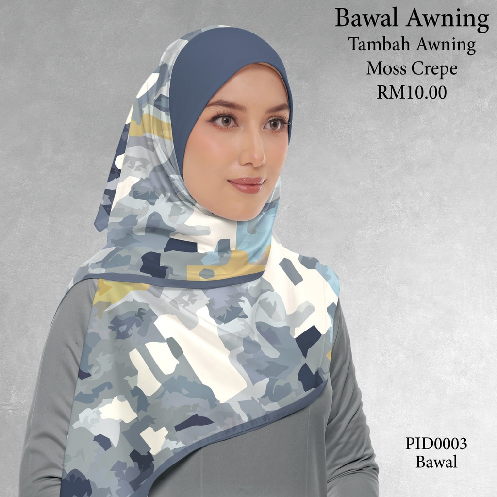 Tudung Bawal (Square Hijab) in PID0003