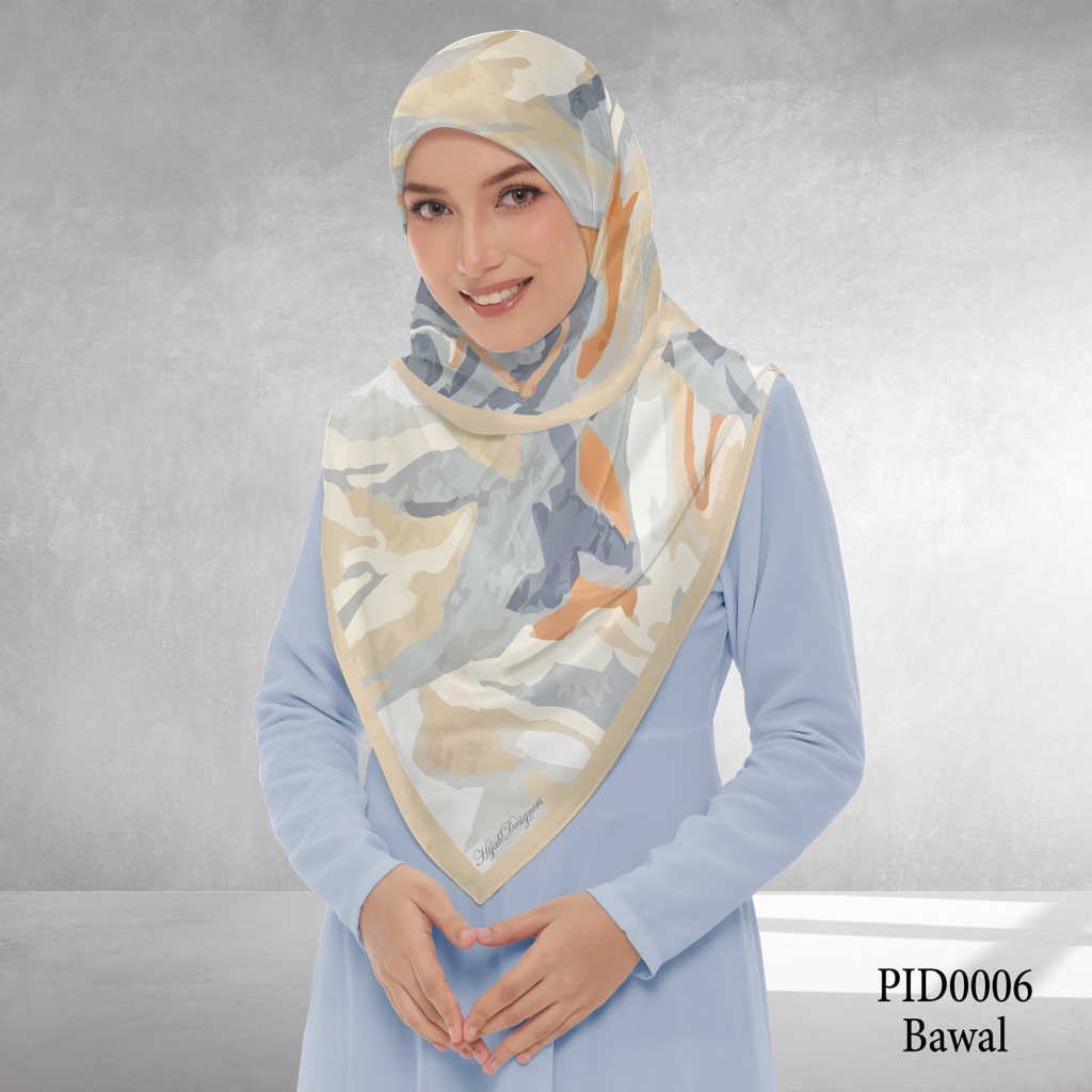 Tudung Bawal (Square Hijab) in PID0006