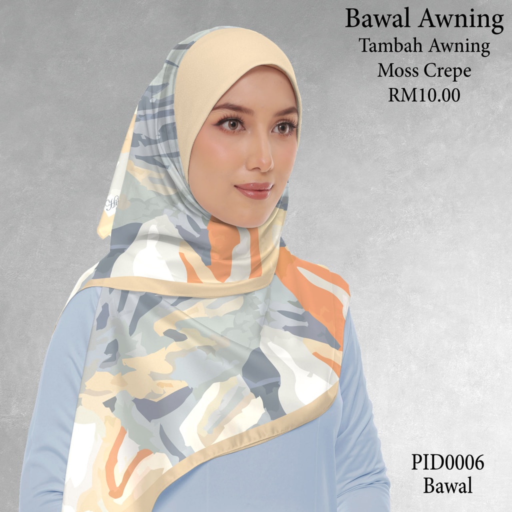 Tudung Bawal (Square Hijab) in PID0006