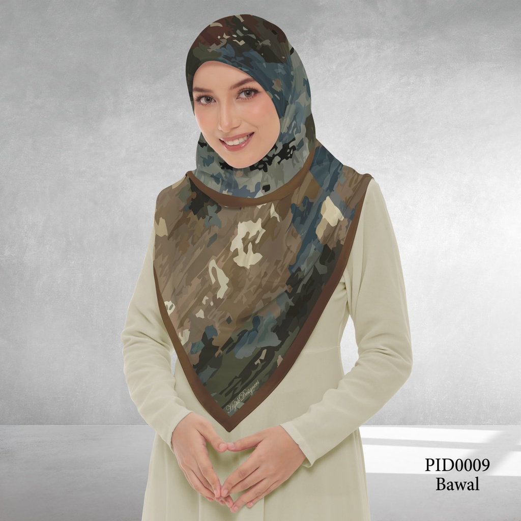 Tudung Bawal (Square Hijab) in PID0009