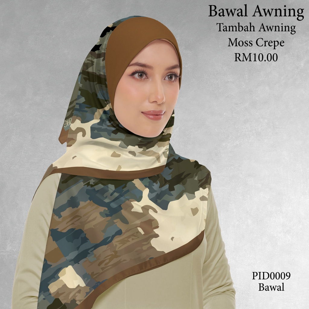 Tudung Bawal (Square Hijab) in PID0009