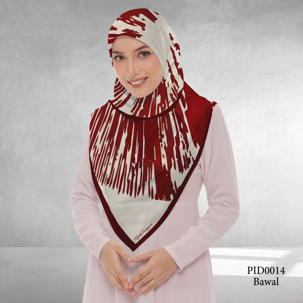 Tudung Bawal (Square Hijab) in PID0014