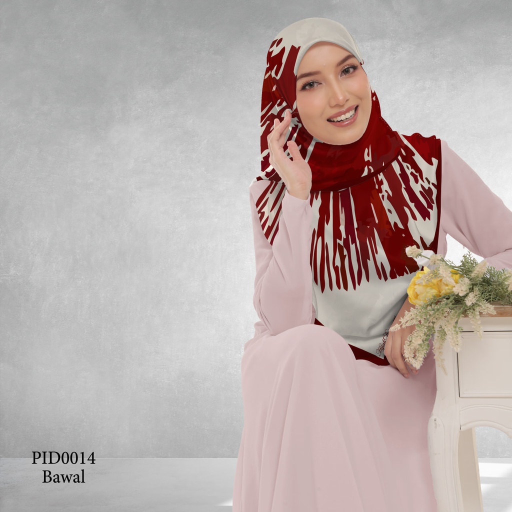 Tudung Bawal (Square Hijab) in PID0014