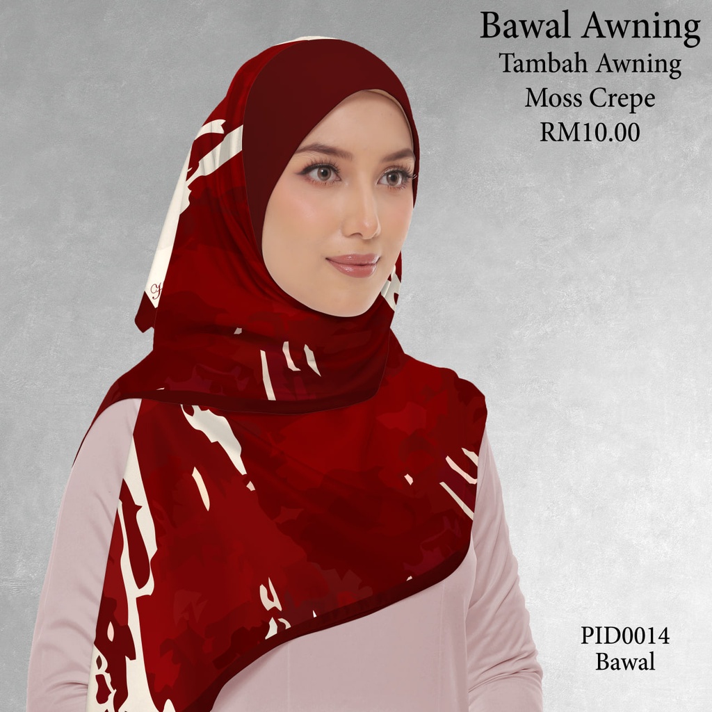 Tudung Bawal (Square Hijab) in PID0014