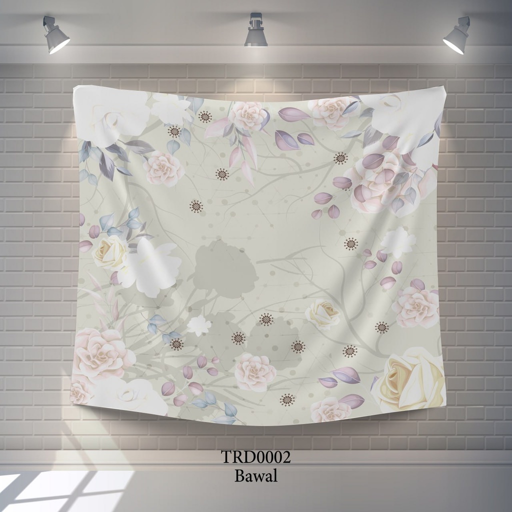 Tudung Bawal (Square Hijab) in TRD0002