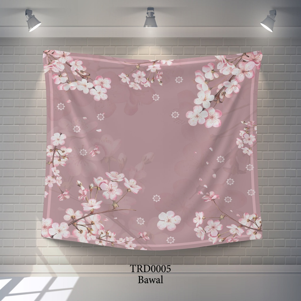 Tudung Bawal (Square Hijab) in TRD0005