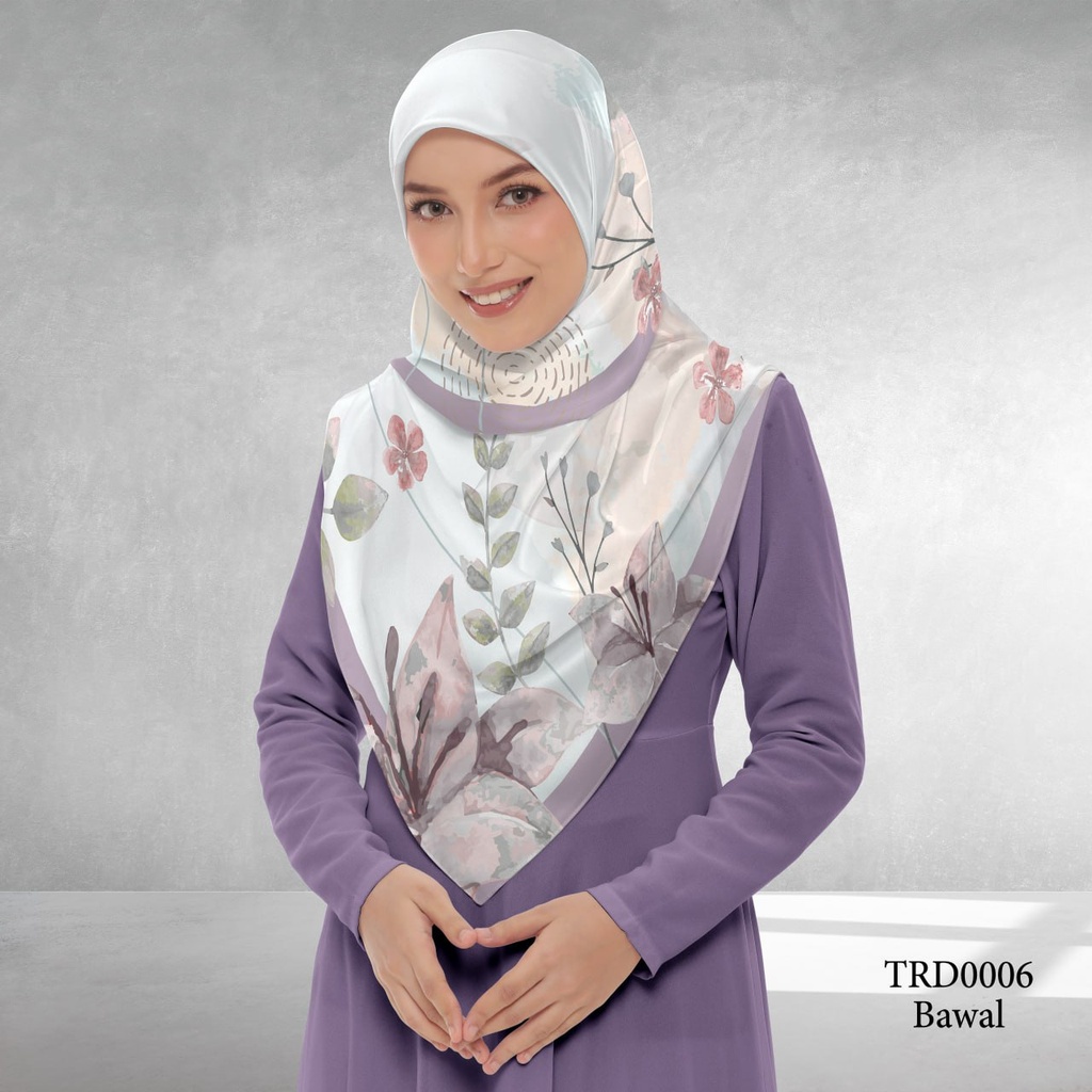 Tudung Bawal (Square Hijab) in TRD0006