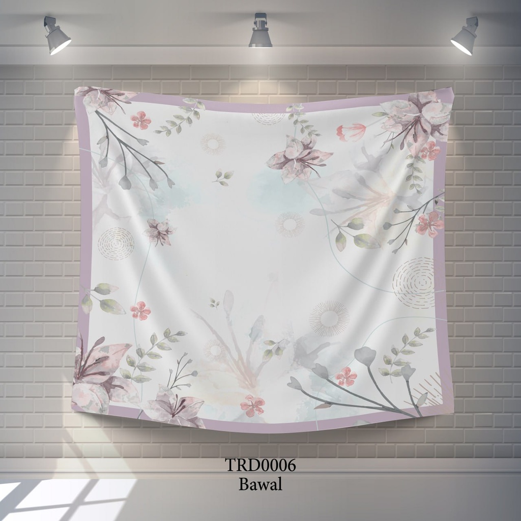 Tudung Bawal (Square Hijab) in TRD0006