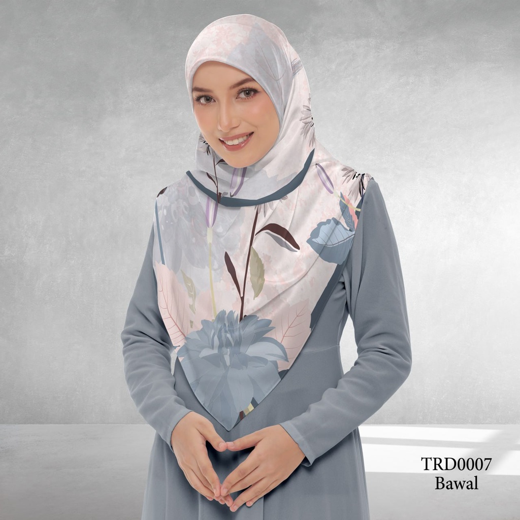 Tudung Bawal (Square Hijab) in TRD0007