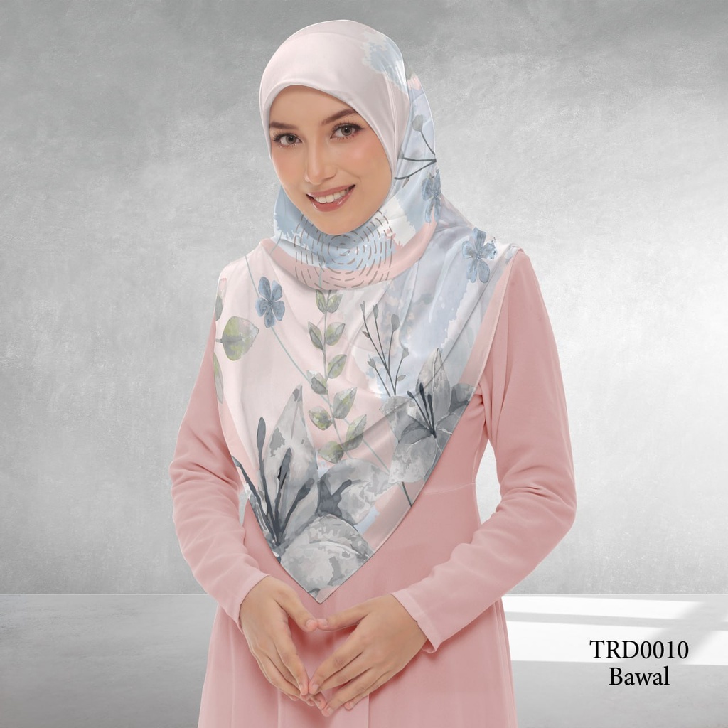 Tudung Bawal (Square Hijab) in TRD0010