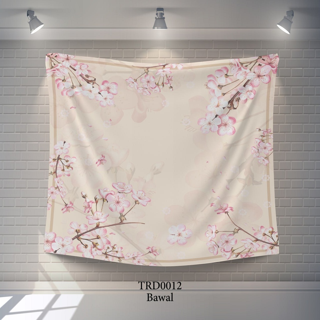 Tudung Bawal (Square Hijab) in TRD0012