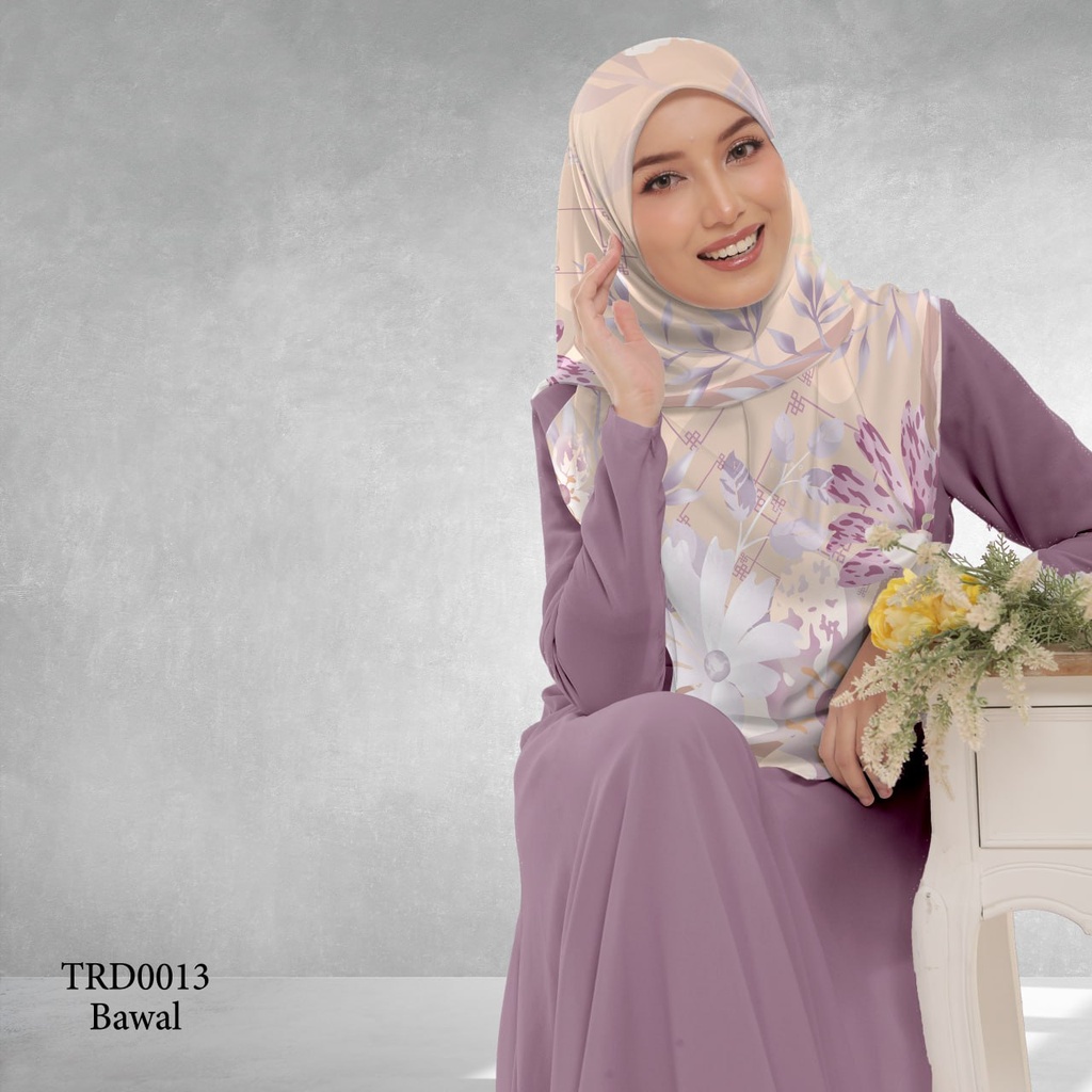 Tudung Bawal (Square Hijab) in TRD0013