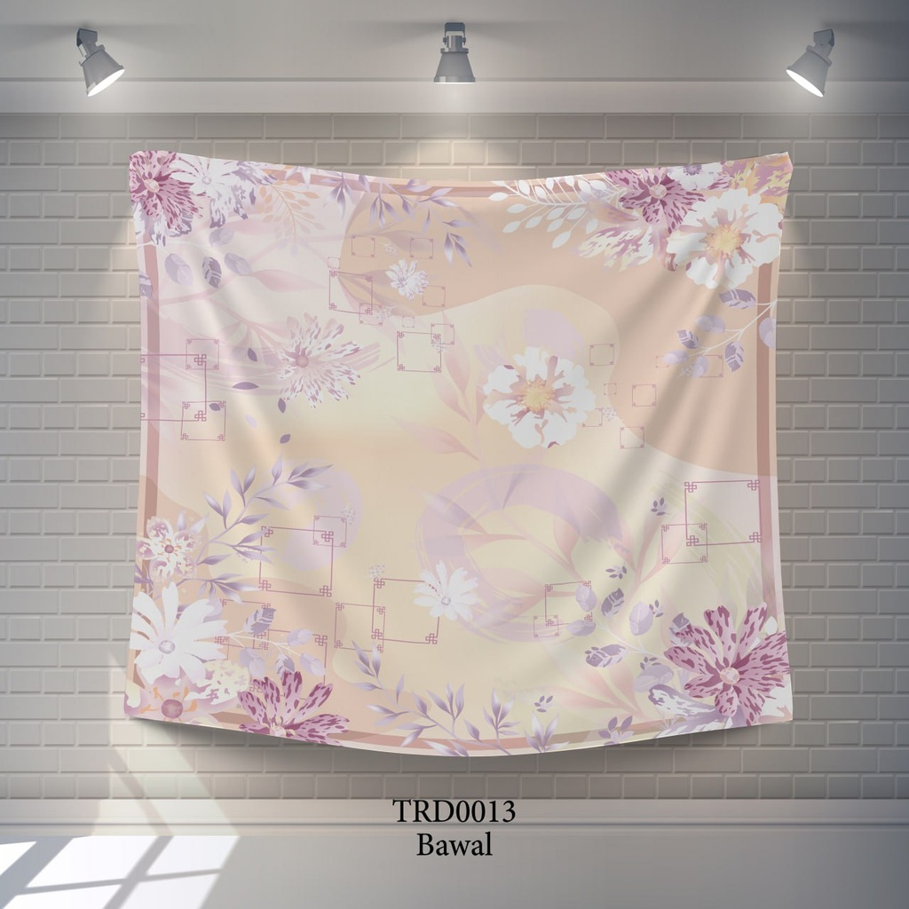 Tudung Bawal (Square Hijab) in TRD0013