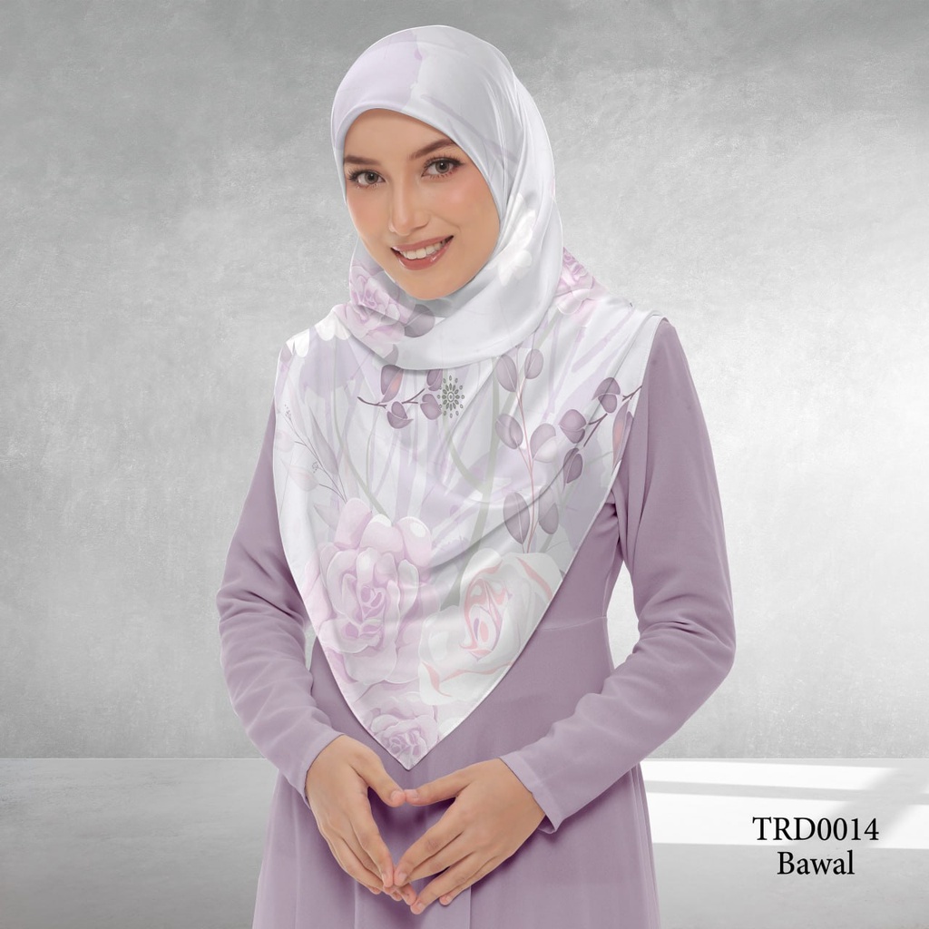 Tudung Bawal (Square Hijab) in TRD0014