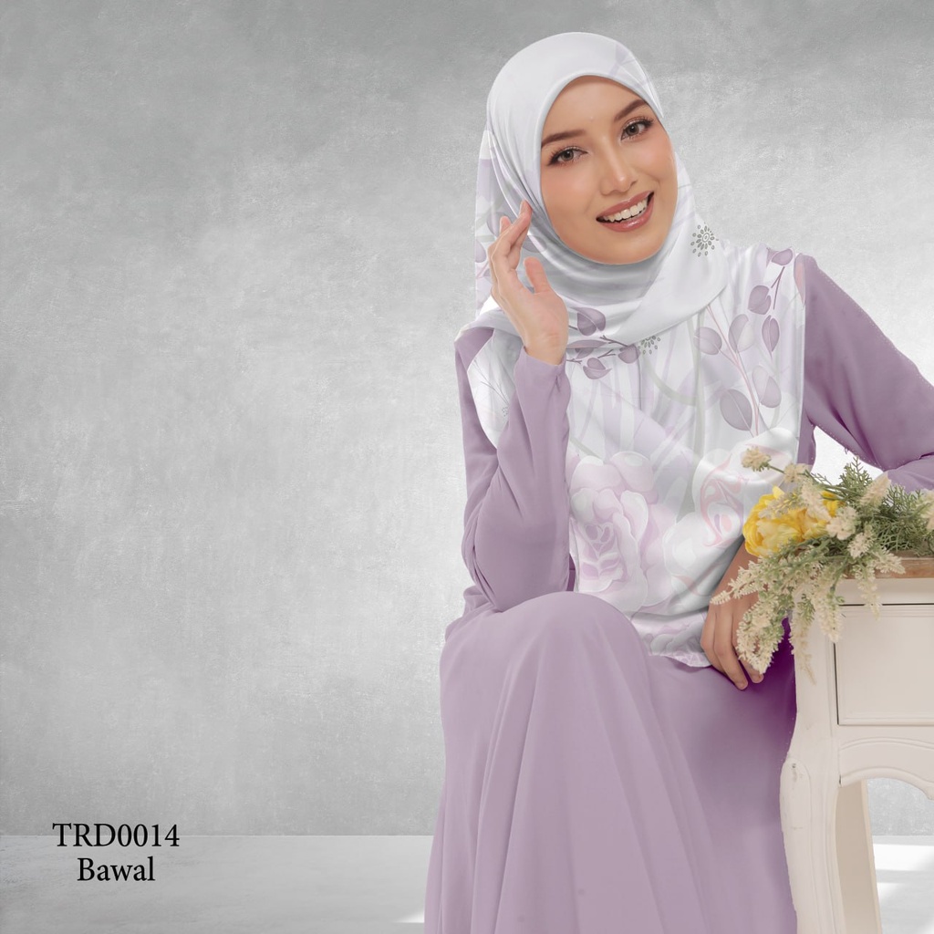 Tudung Bawal (Square Hijab) in TRD0014