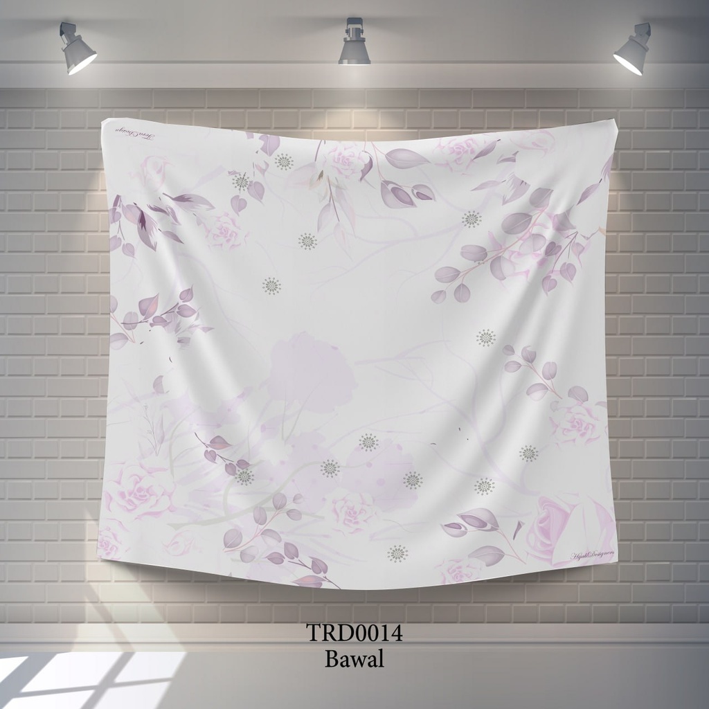 Tudung Bawal (Square Hijab) in TRD0014