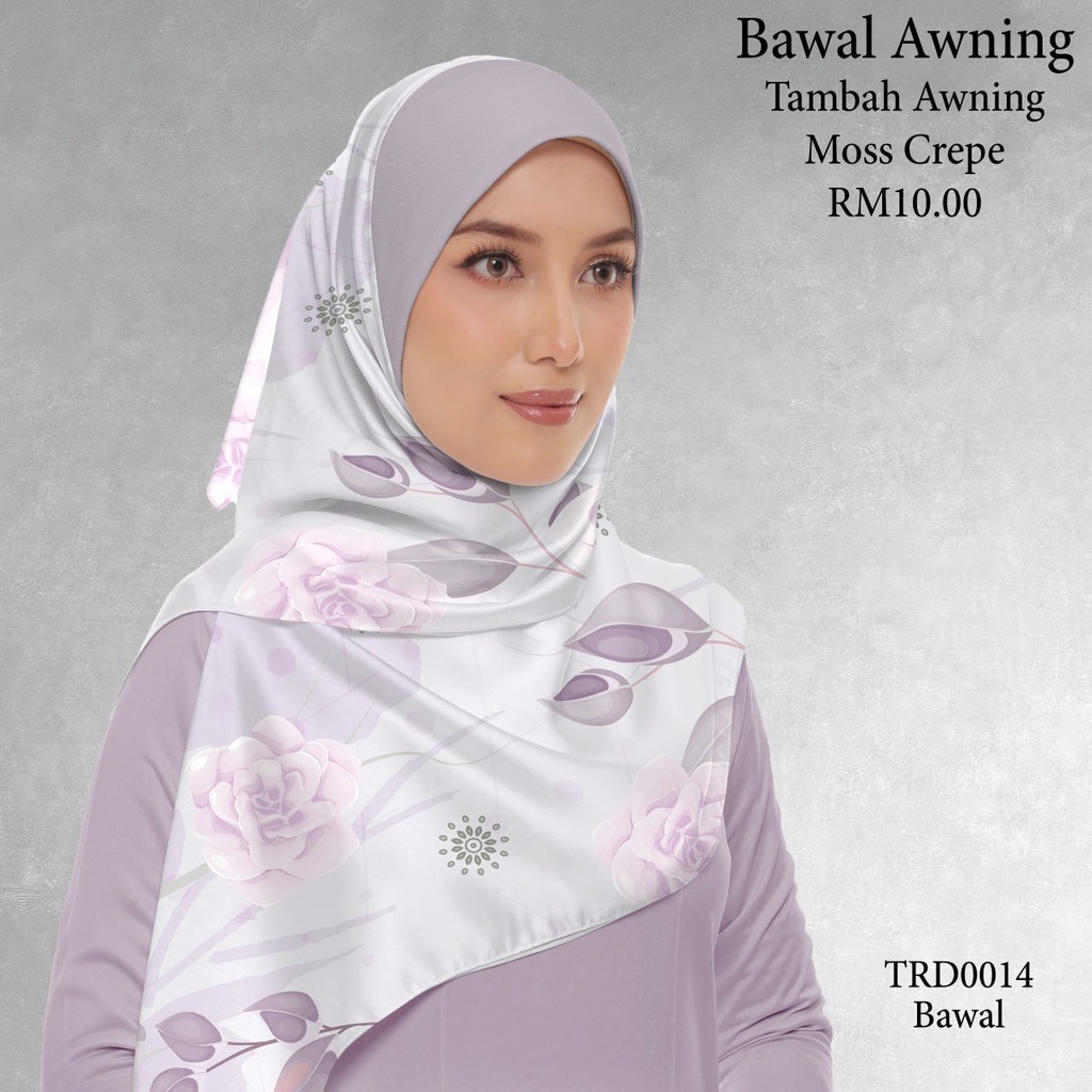 Tudung Bawal (Square Hijab) in TRD0014