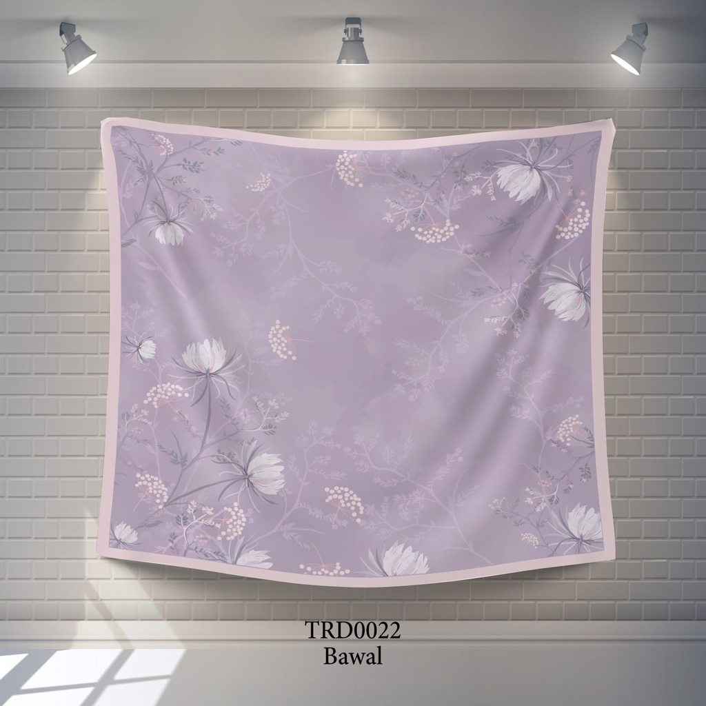 Tudung Bawal (Square Hijab) in TRD0022