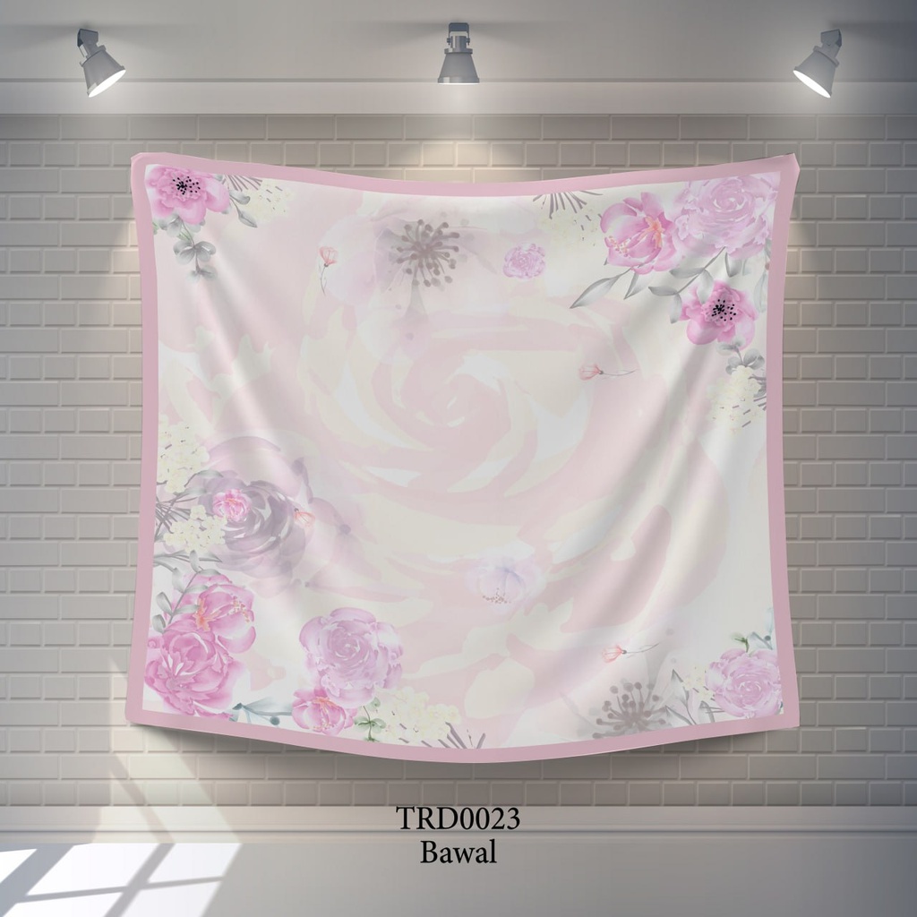 Tudung Bawal (Square Hijab) in TRD0023