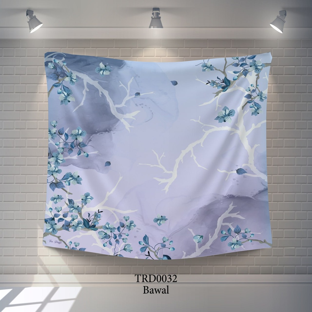 Tudung Bawal (Square Hijab) in TRD0032