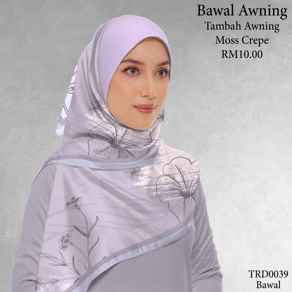 Tudung Bawal (Square Hijab) in TRD0039