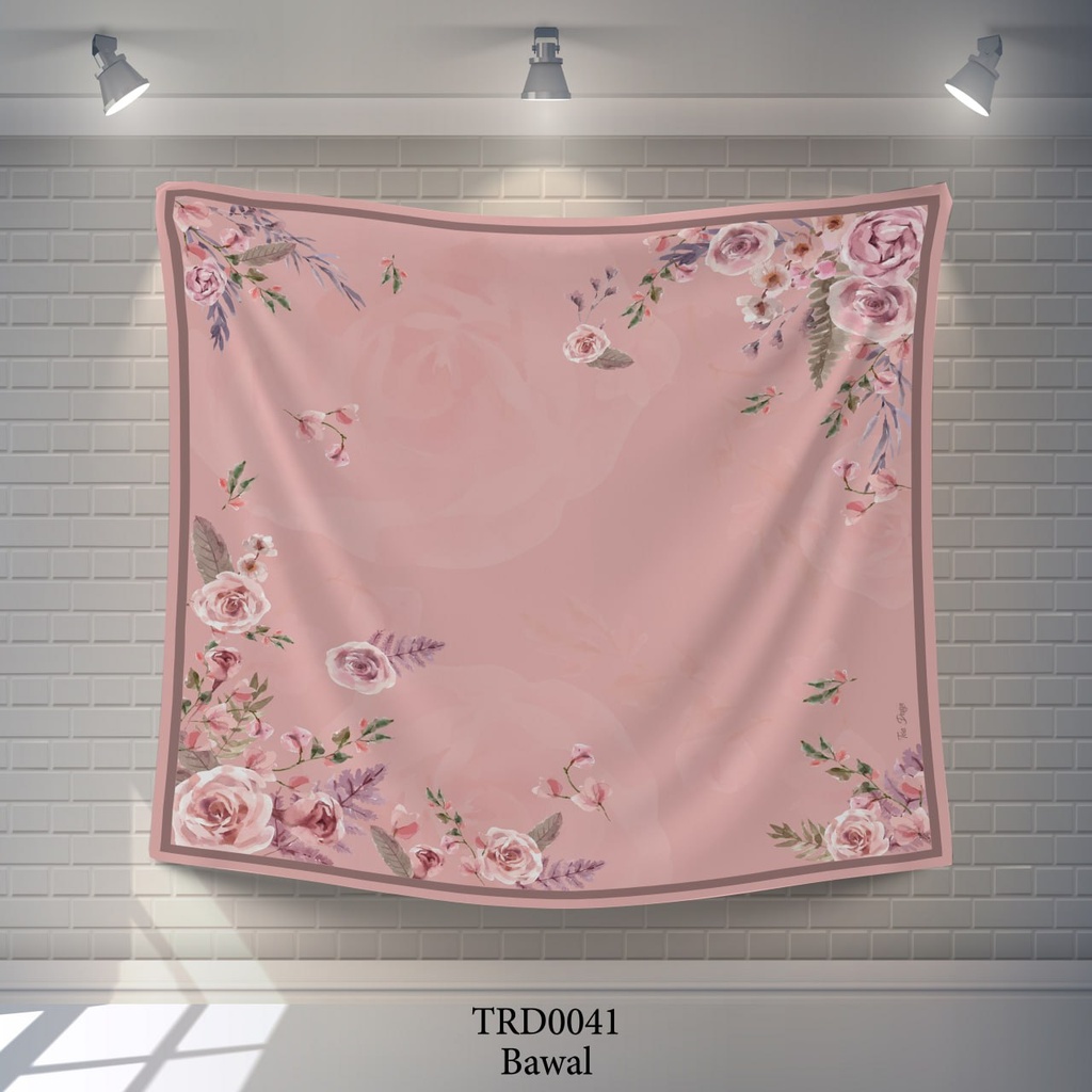 Tudung Bawal (Square Hijab) in TRD0041