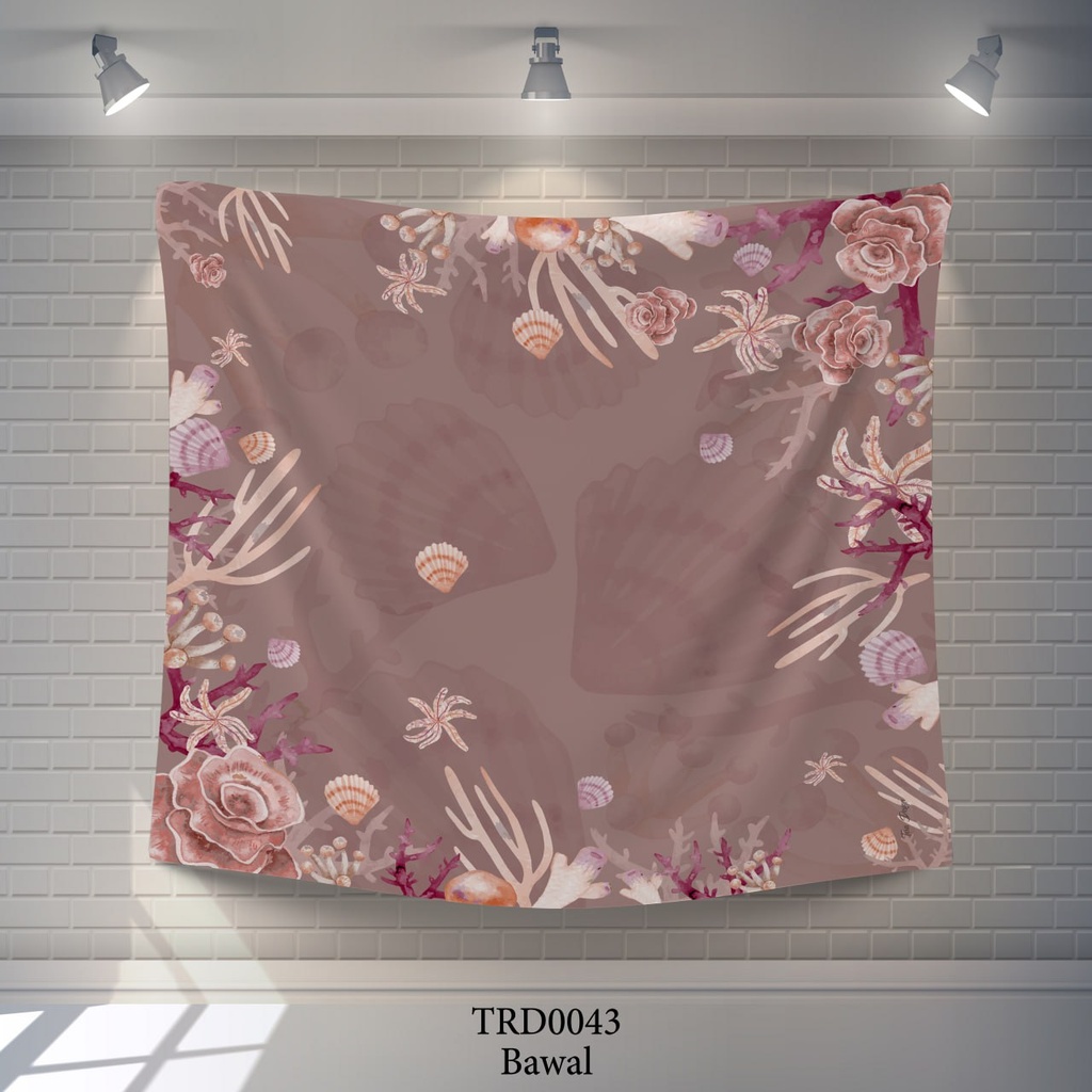 Tudung Bawal (Square Hijab) in TRD0043