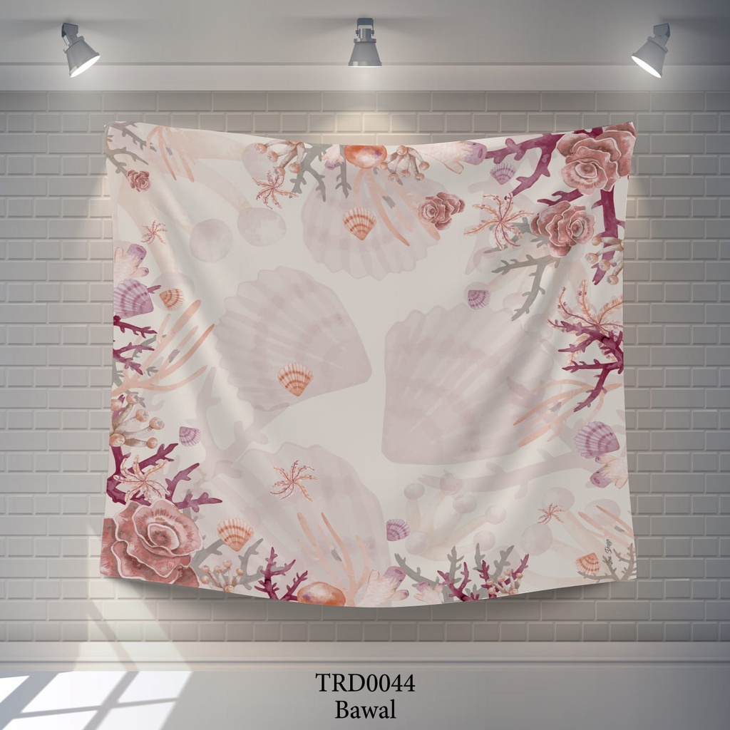 Tudung Bawal (Square Hijab) in TRD0044