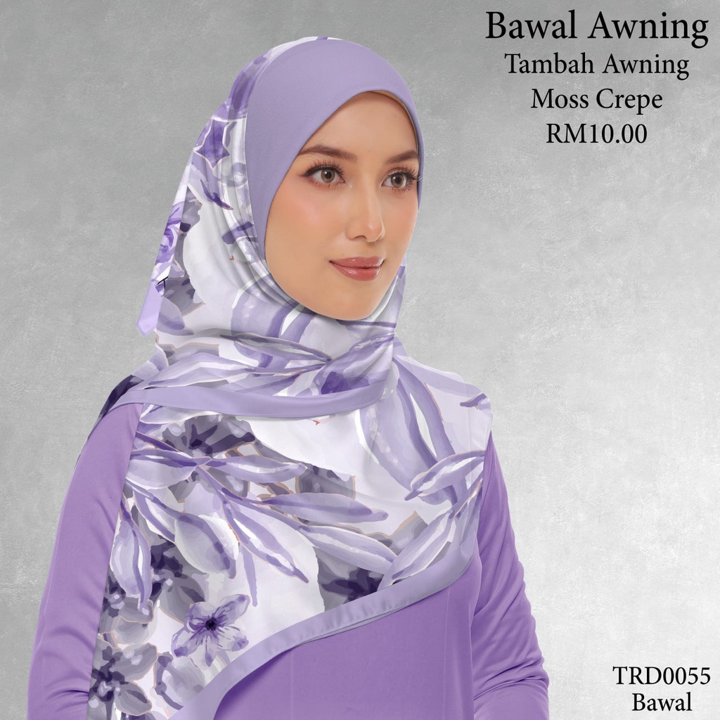 Tudung Bawal (Square Hijab) in TRD0055