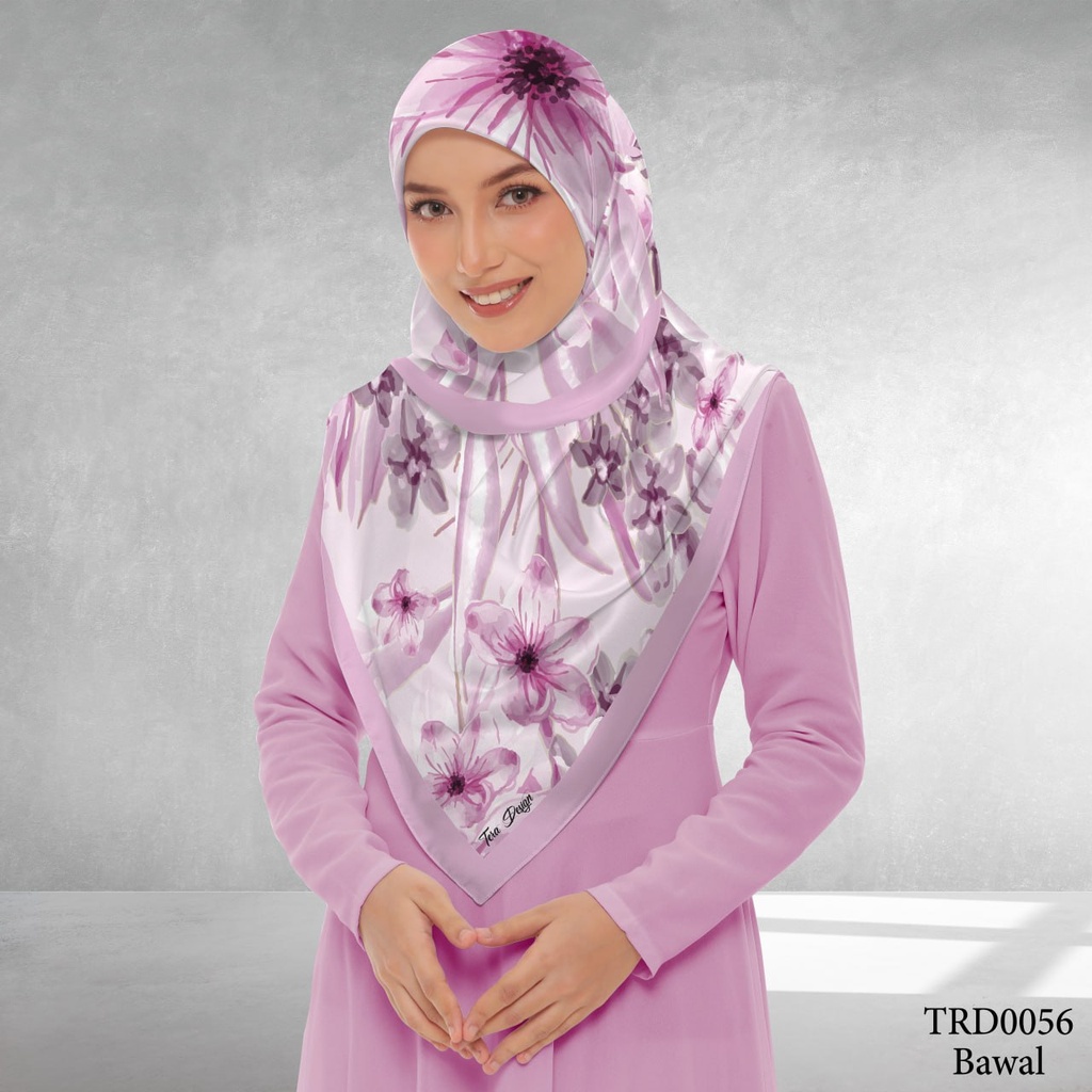 Tudung Bawal (Square Hijab) in TRD0056