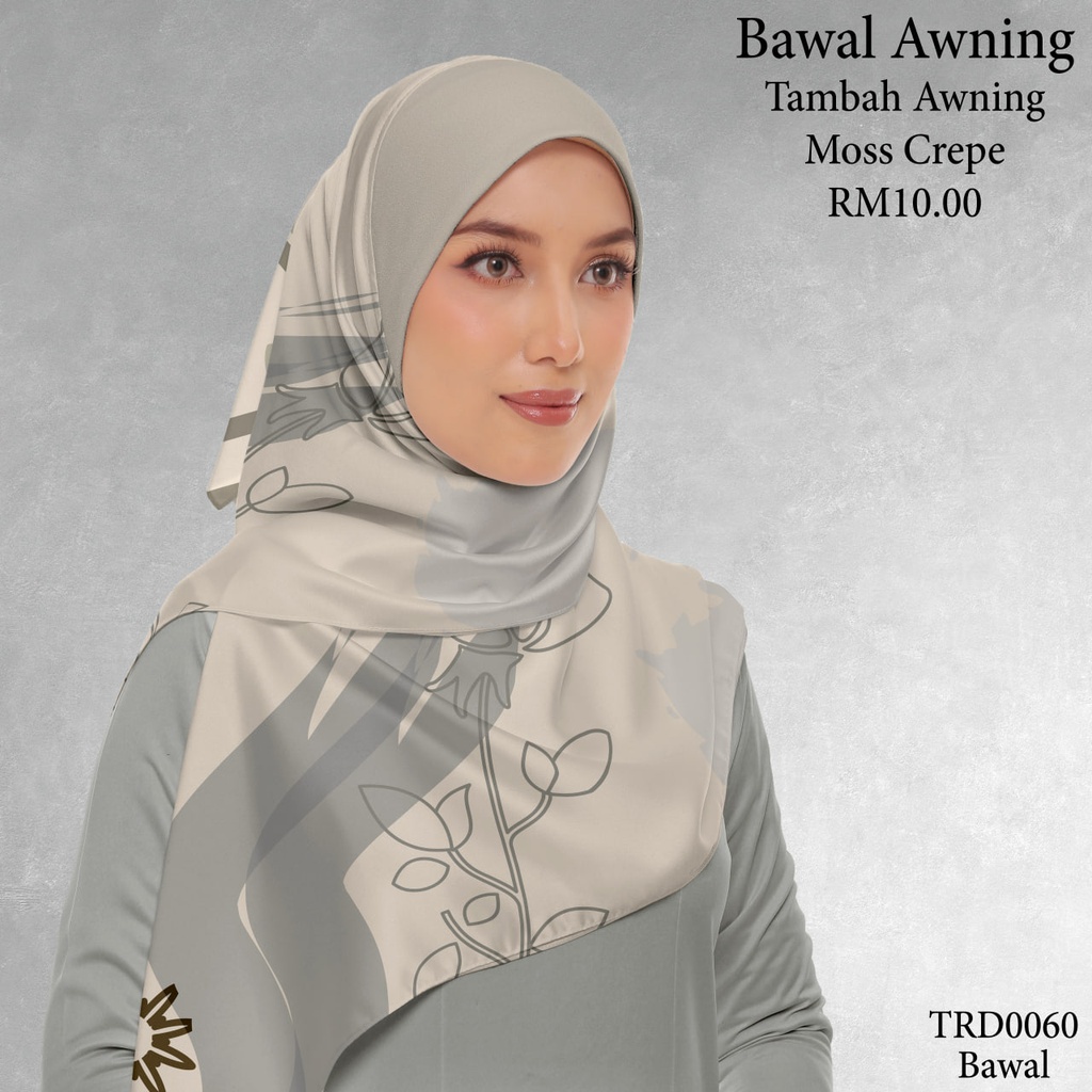 Tudung Bawal (Square Hijab) in TRD0060