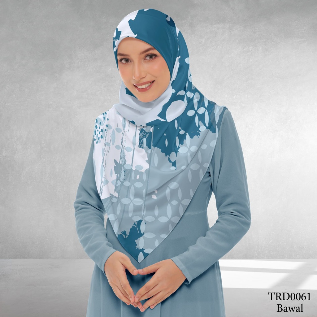 Tudung Bawal (Square Hijab) in TRD0061