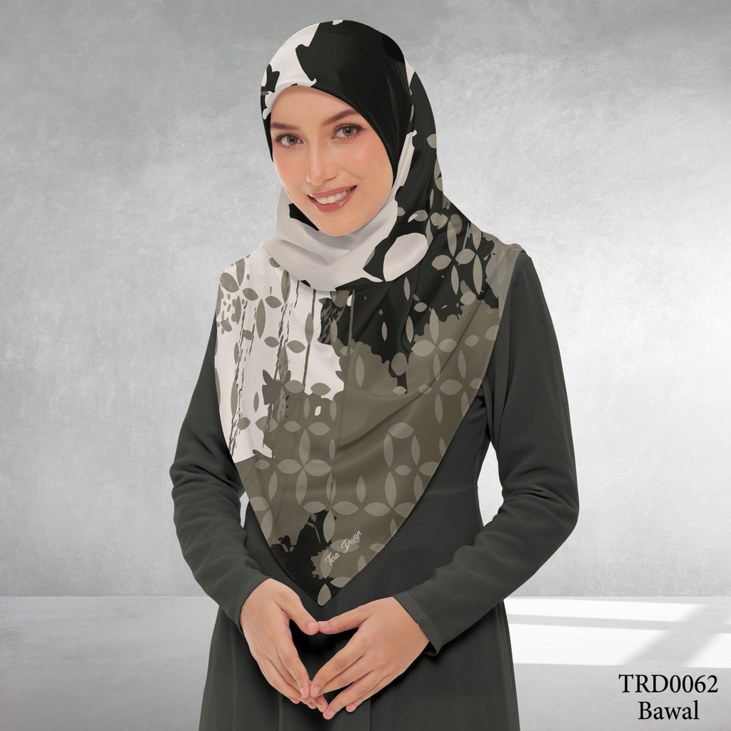 Tudung Bawal (Square Hijab) in TRD0062