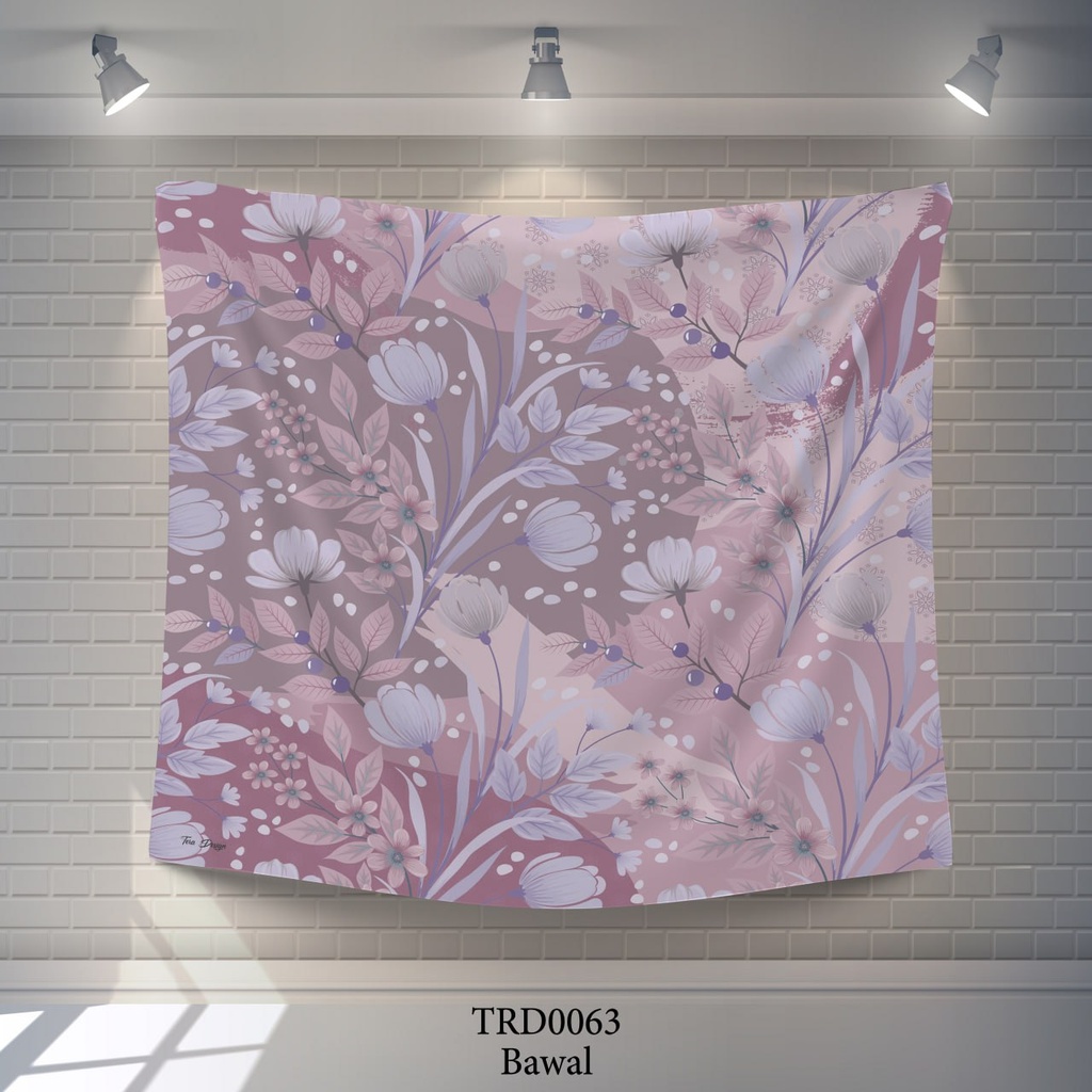 Tudung Bawal (Square Hijab) in TRD0063