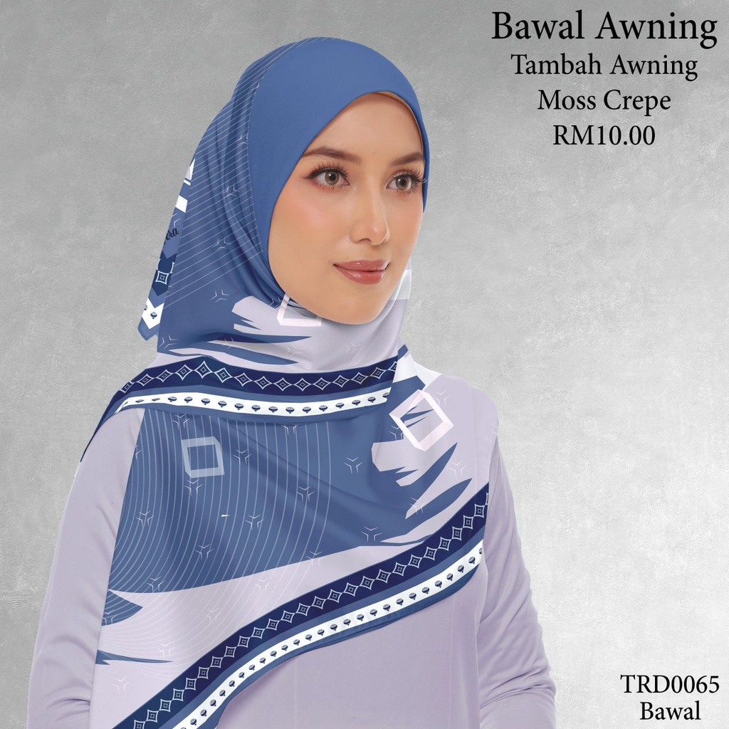 Tudung Bawal (Square Hijab) in TRD0065