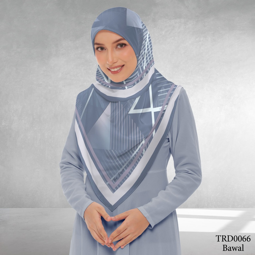 Tudung Bawal (Square Hijab) in TRD0066