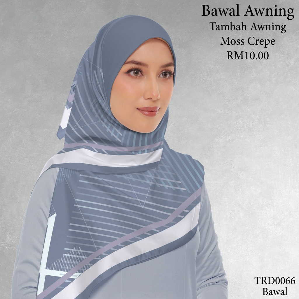 Tudung Bawal (Square Hijab) in TRD0066