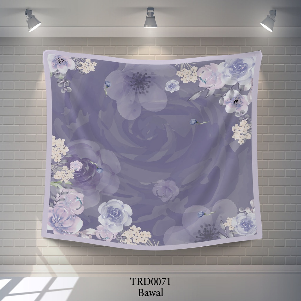 Tudung Bawal (Square Hijab) in TRD0071