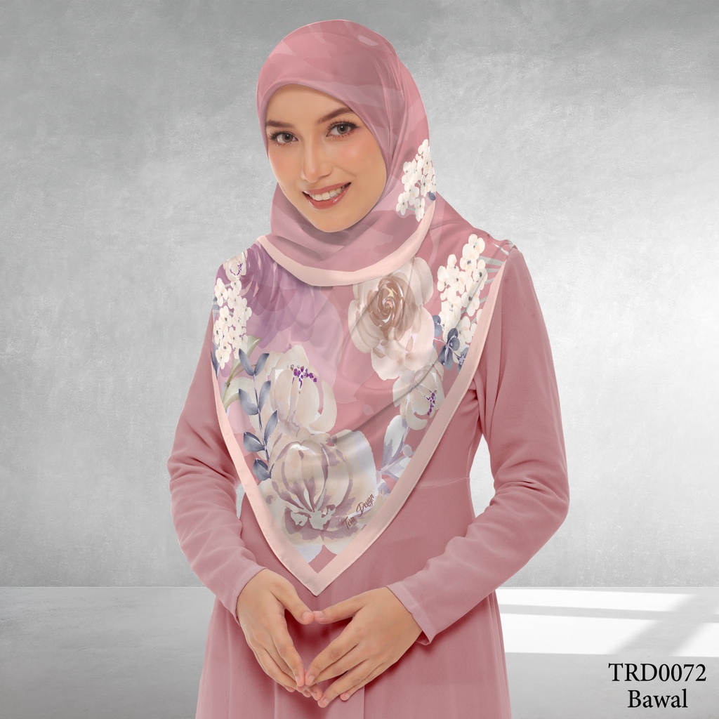 Tudung Bawal (Square Hijab) in TRD0072