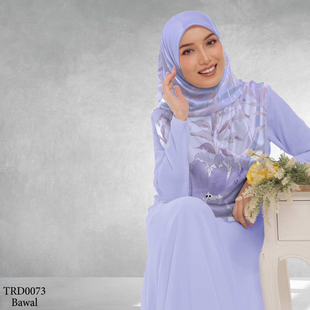 Tudung Bawal (Square Hijab) in TRD0073