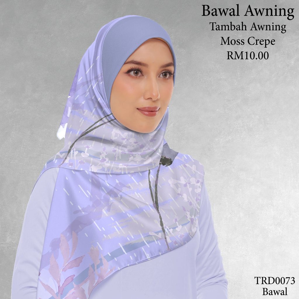 Tudung Bawal (Square Hijab) in TRD0073