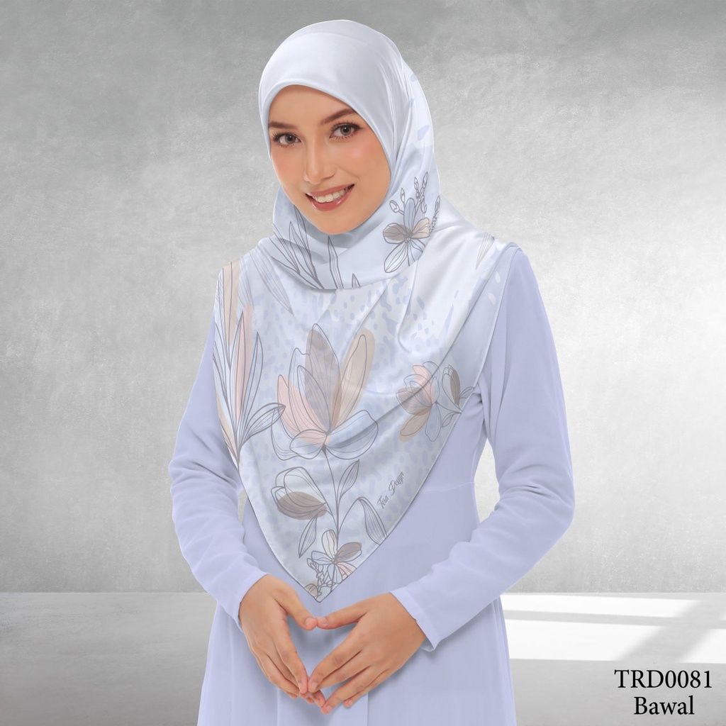 Tudung Bawal (Square Hijab) in TRD0081