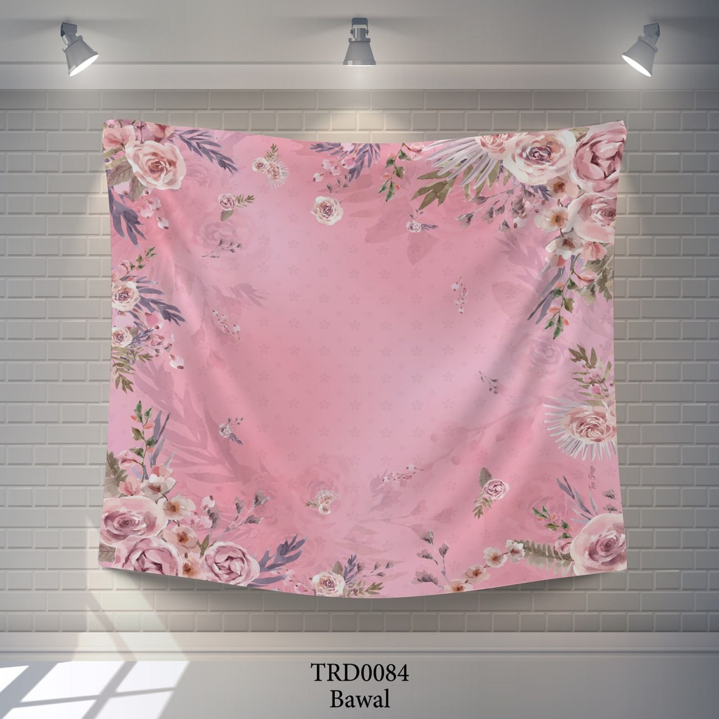 Tudung Bawal (Square Hijab) in TRD0084