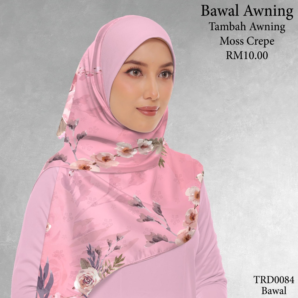 Tudung Bawal (Square Hijab) in TRD0084