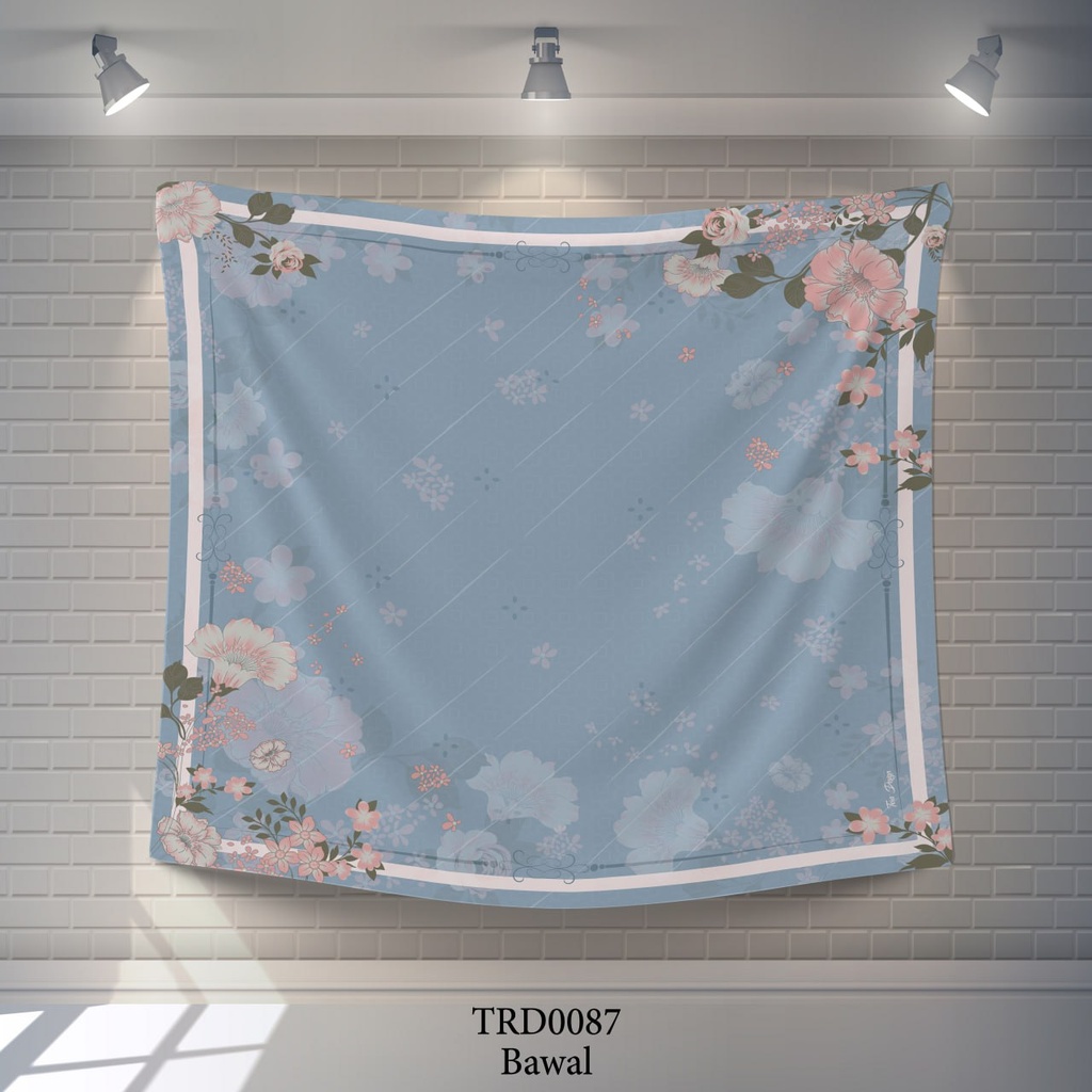 Tudung Bawal (Square Hijab) in TRD0087