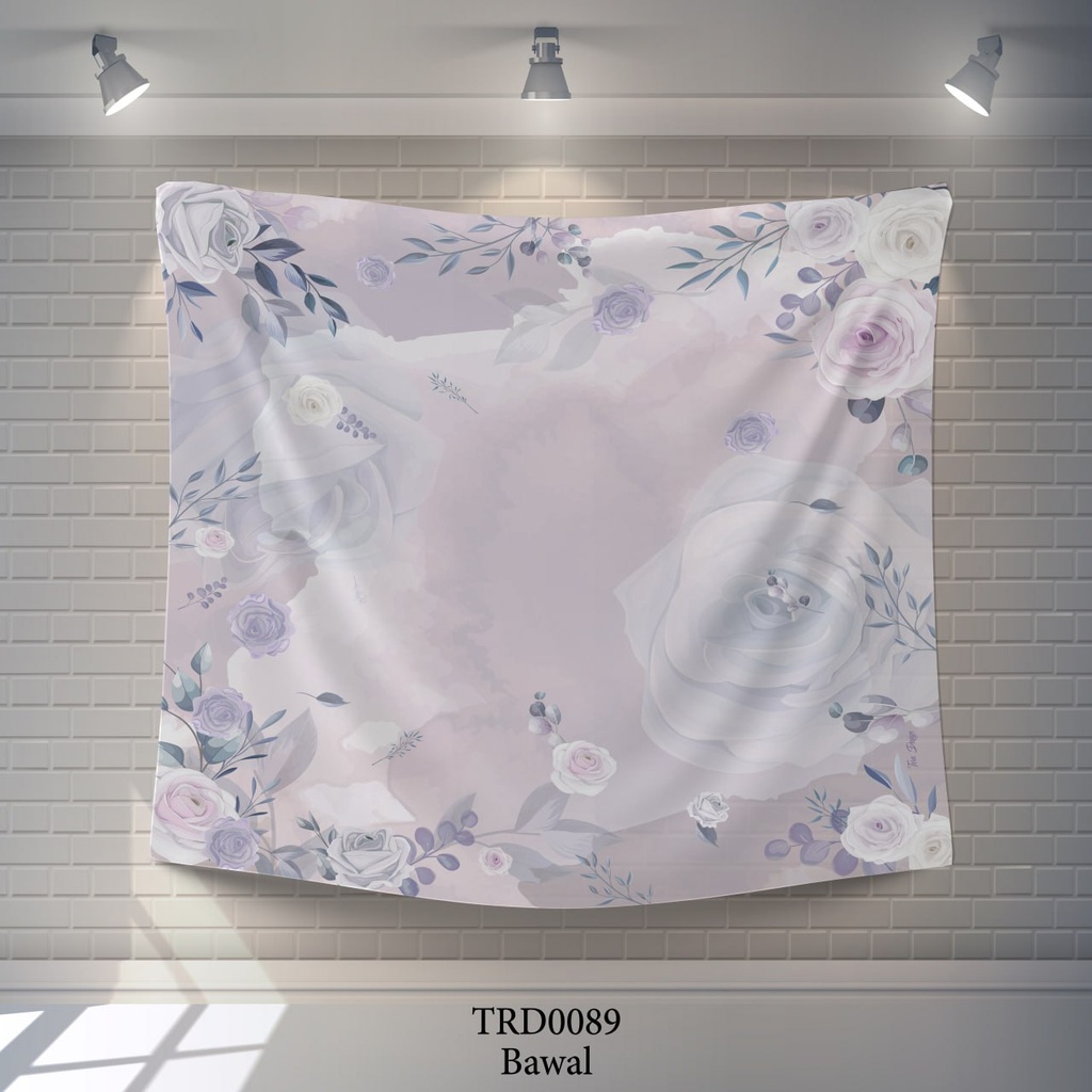 Tudung Bawal (Square Hijab) in TRD0089