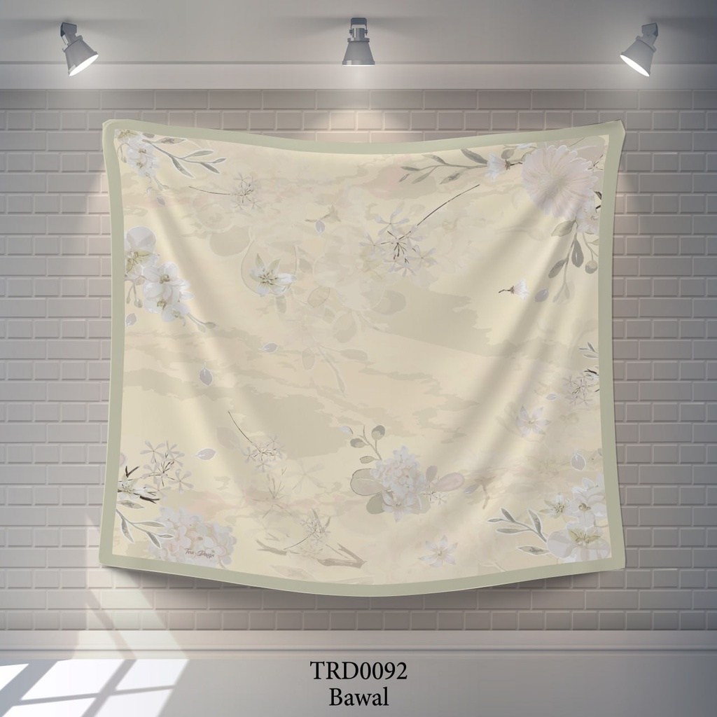 Tudung Bawal (Square Hijab) in TRD0092